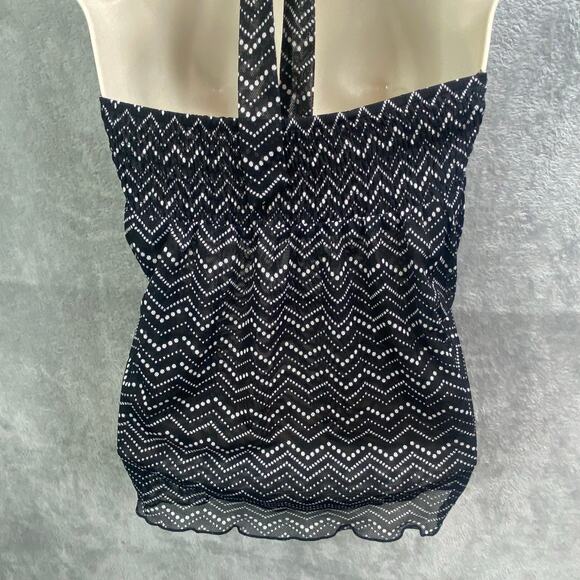 Vintage Y2k Guess Halter Top XS Mesh Indie Fairy Grunge Whimsigoth Boho - Picture 8 of 12